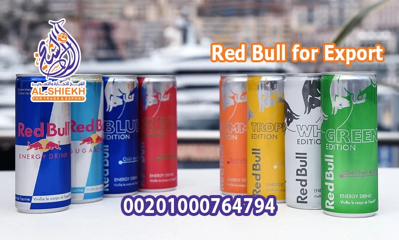 Red Bull for Export