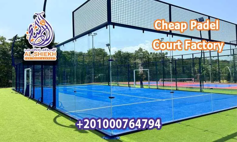 Cheap Padel Court Factory