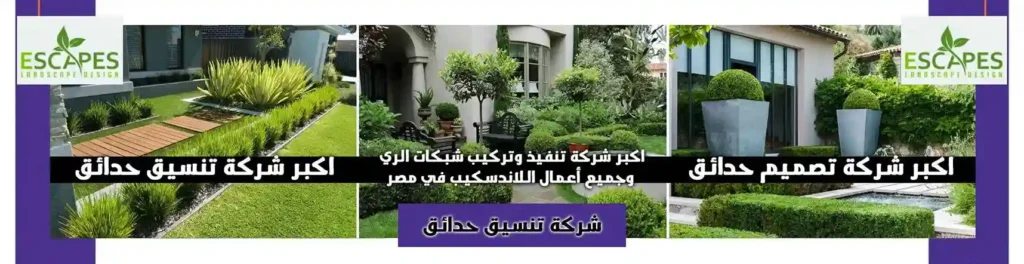 شركة تصميم حدائق لاندسكيب