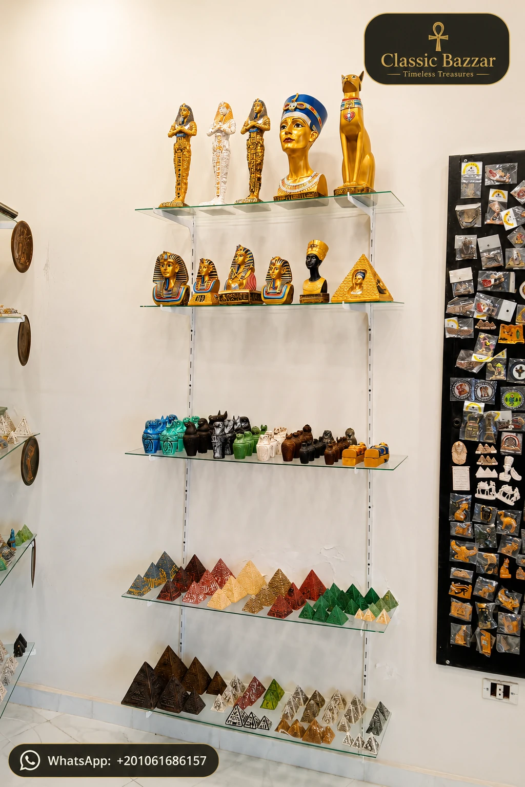 Pharaonic statue price factors in Giza