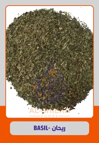 Dried Basil from Egypt for commercial supply and export