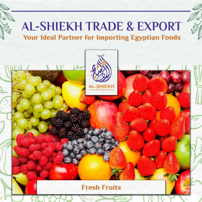 Fresh fruits from Egypt